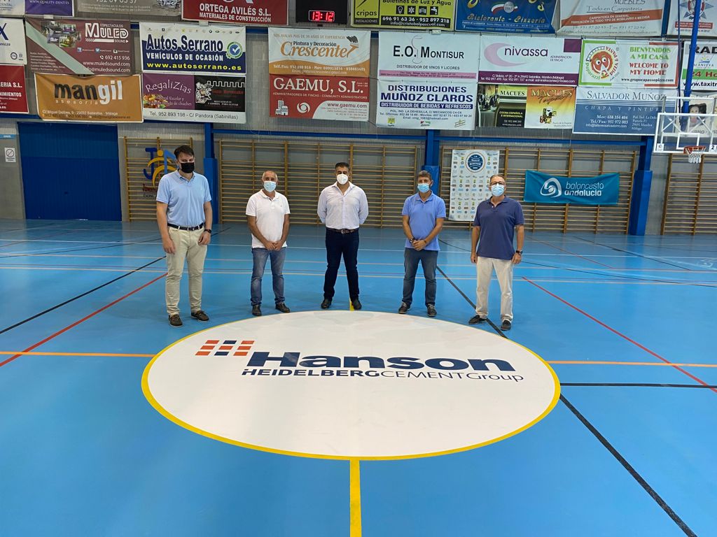 Hanson-HeidelbergCement, propietario de la cantera La Utrera, renueva como patrocinador del club de baloncesto Manilva Basketbase.