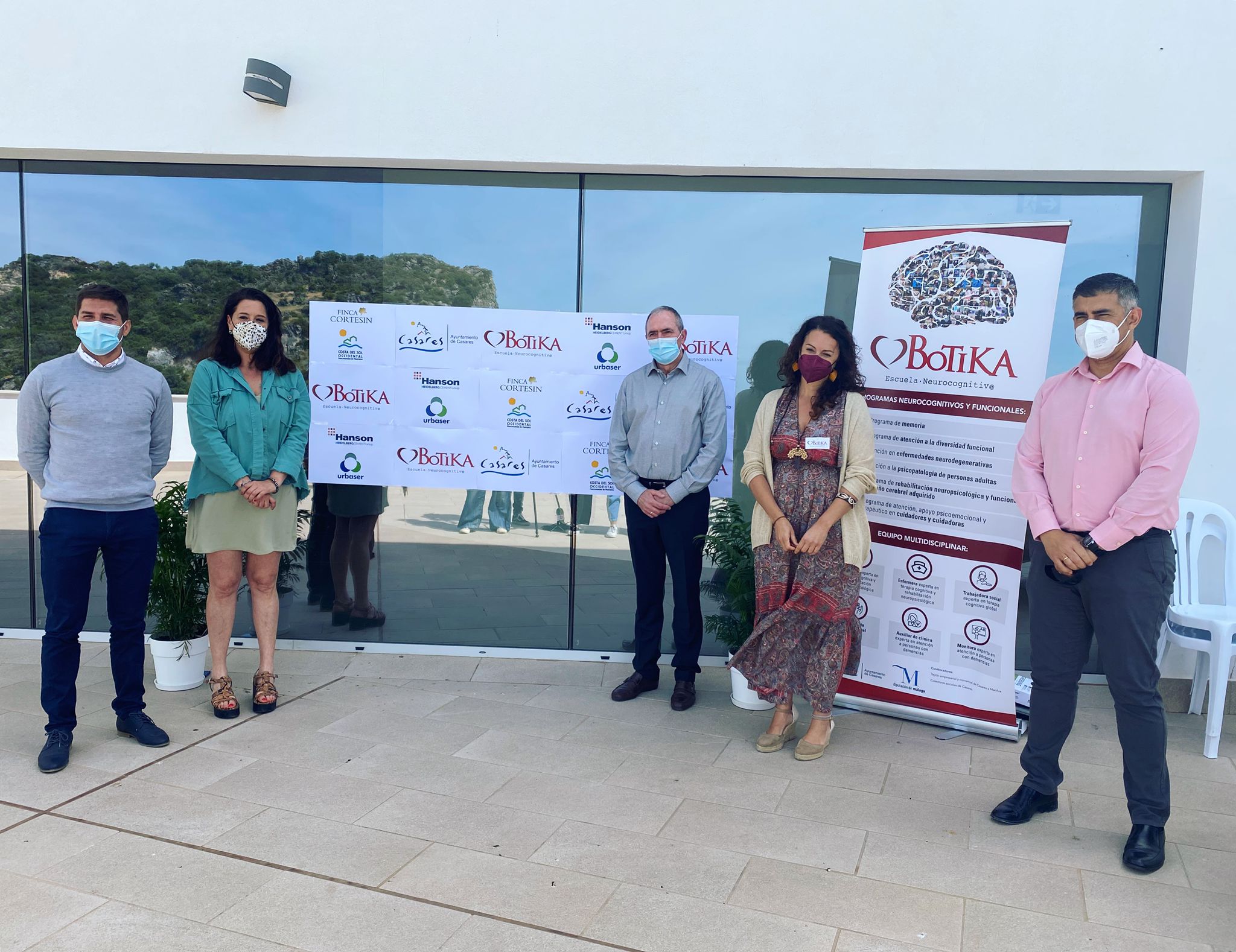 Puesta en marcha de la nueva escuela neurocognitiva en Casares (Málaga), proyecto impulsado por la asociación Botika con la colaboración de Hanson-HeidelbergCement, del ayuntamiento y de la Mancomunidad de Municipios de la Costa del Sol